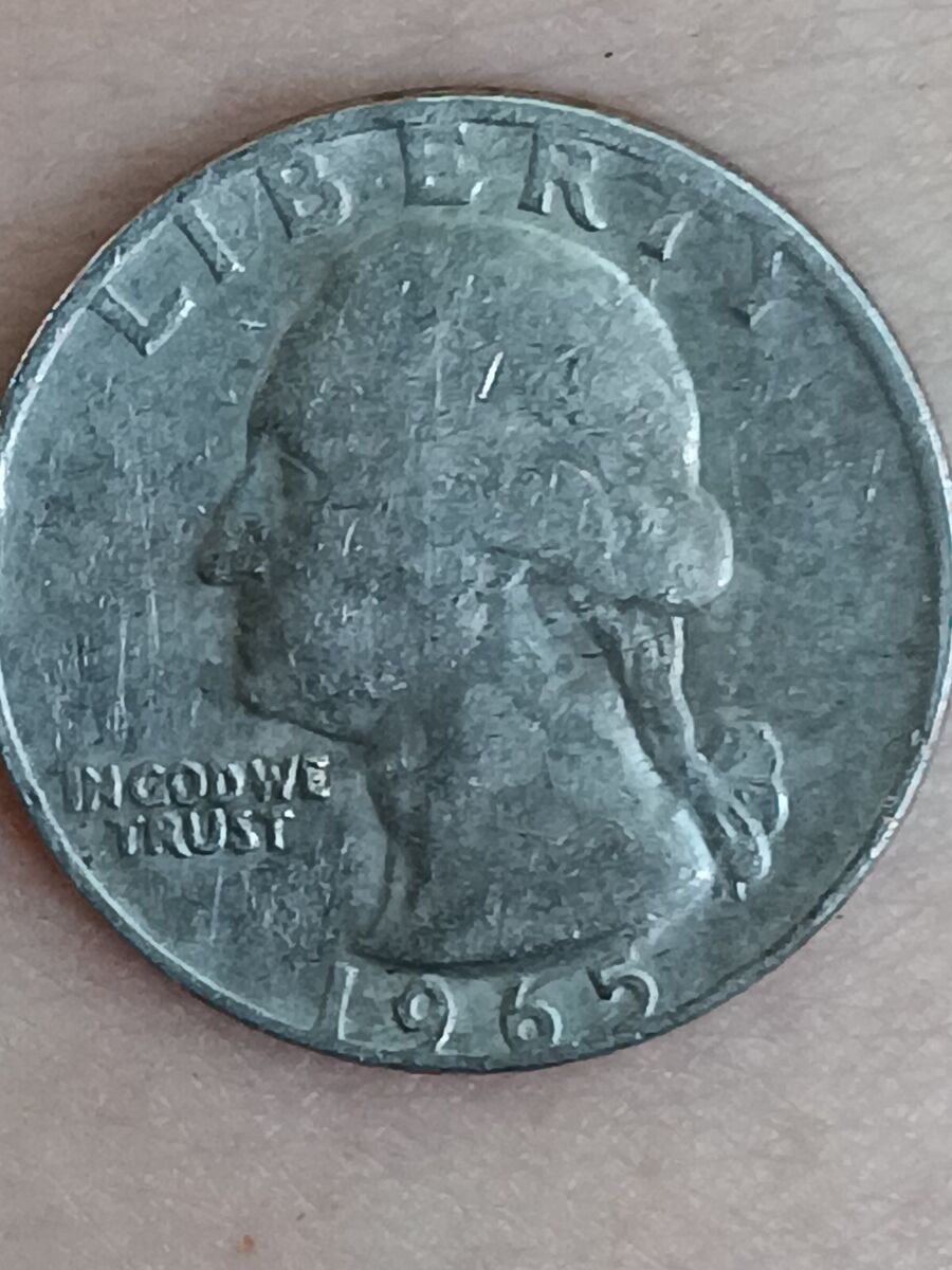 1965 quarter~ Rare No Mint Mark Error. 5.7g | eBay