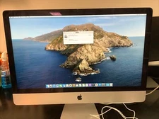 Apple iMac 27 Inch A1419 Late 2013 3.2GHz I5 8GB 1TB macOS Catalina Crack Screen