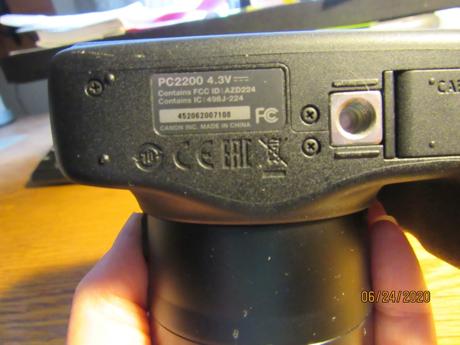 Canon PowerShot SX530 HS Digital Camera ++BROKEN NONFUNCTIONAL