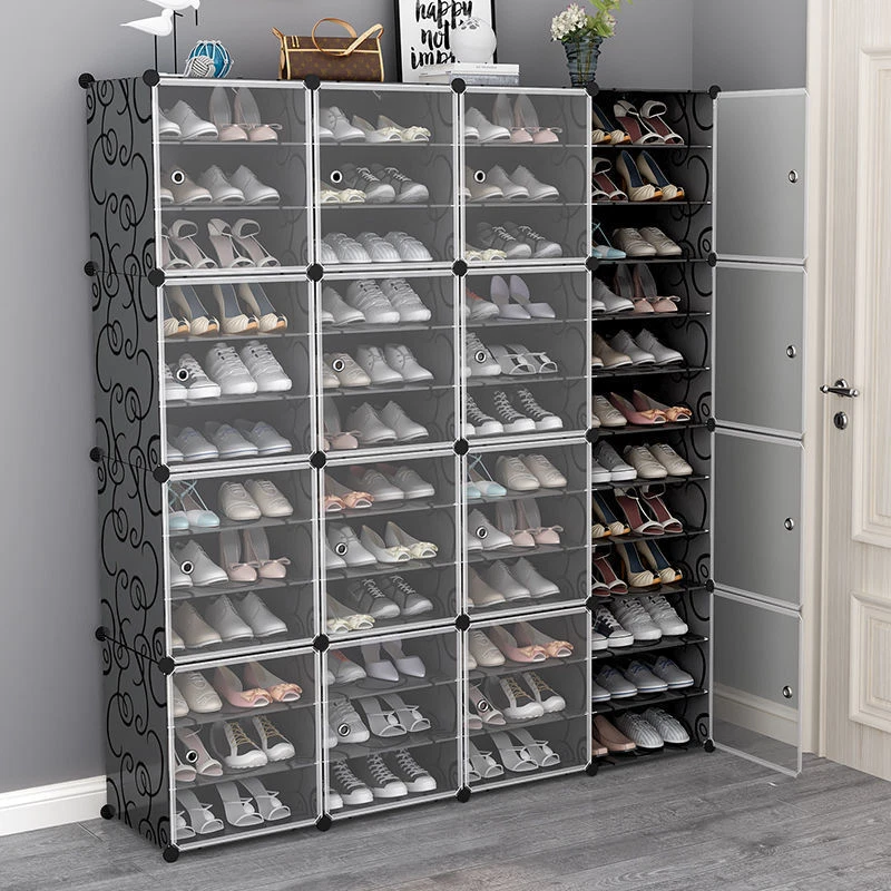 Shoe Rack Metal Shoe Storage Shelf Heavy Duty Shoe Tower Shoe Holder  Organizer