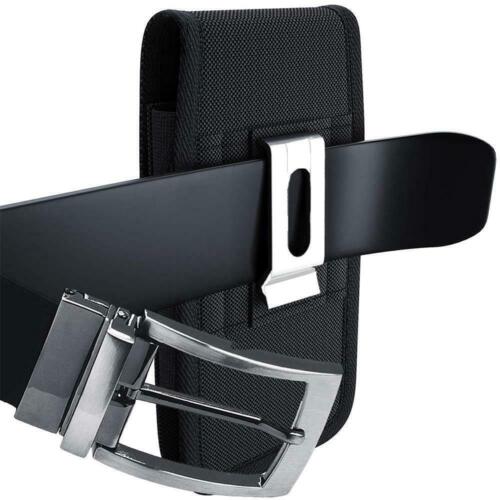 Für iPhone 16 Pro Max Robust Gürtelclip Schlaufen Robust Schnalle Nylon Tasche Schwarz - Bild 4 von 10
