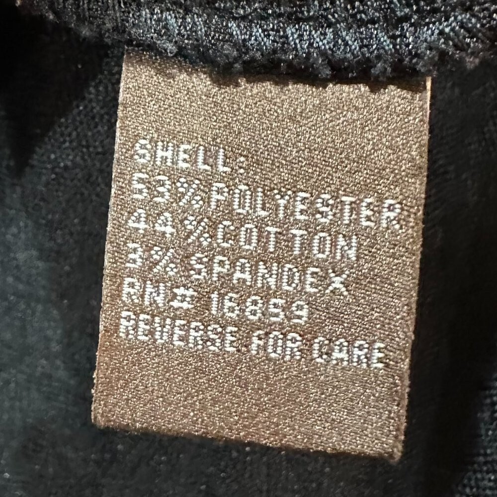 J McLaughlin Black Textured A Line Dress Size Sma… - image 3