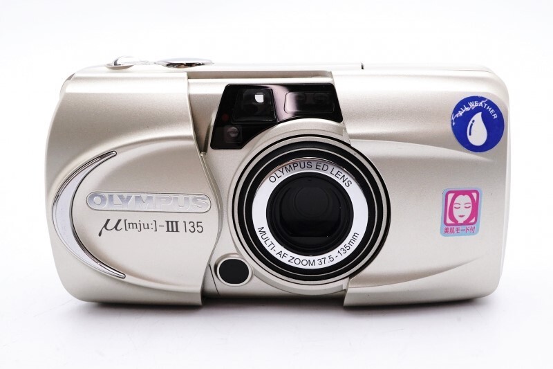 OLYMPUS μ-III 135 フィルムカメラ OLYMPUS μ-Ⅲ 135 35mm Point & Shoot Film Camera Mint! | eBay