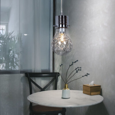 Hängelampe Pendelleuchte LED Dimmer Wohnzimmer Hängeleuchte Chrom Alu H 150 cm 4003474358987 Hängelampe Pendelleuchte LED Dimmer Wohnzimmer Hängeleuchte Chrom Alu H 150 cm 4003474358987