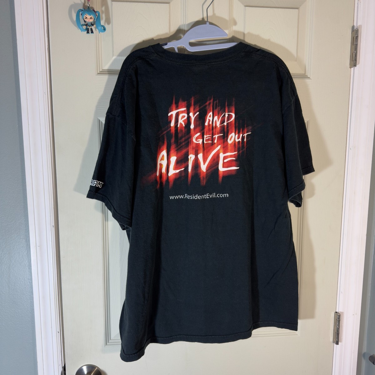 トップス 00s Resident Evil OUTBREAK T-shirt VTG Resident Evil Outbreak File 2 Shirt sz XL Promo Video