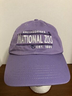 Smithsonian s National Zoo Embroidered Logo Adjustable Hat/Cap