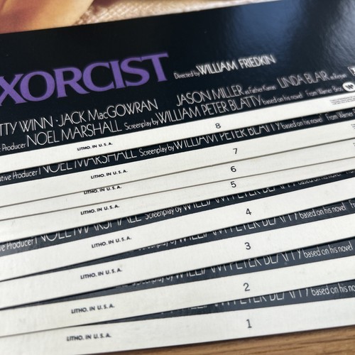 THE EXORCIST - Full Set of 8''x10'' Lobby Cards - SET OF 8 - LINDA BLAIR REGAN - Picture 14 of 18