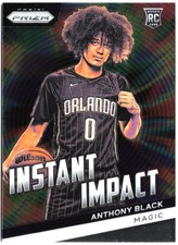 2023-24 Panini Prizm #24 Anthony Black Instant Impact