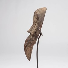 0249 Dan Mask with Stand Ivory Coast Africa Tribal African Mask Artwork