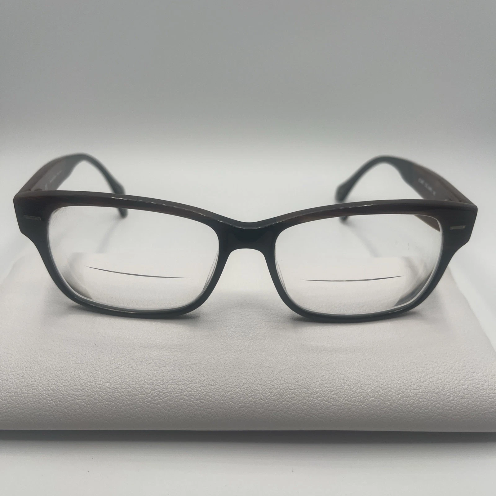 Ermenegildo Zegna VZ 3665 COL. AMPN Eyeglasses Frames 54 16 145 Made Italy #332