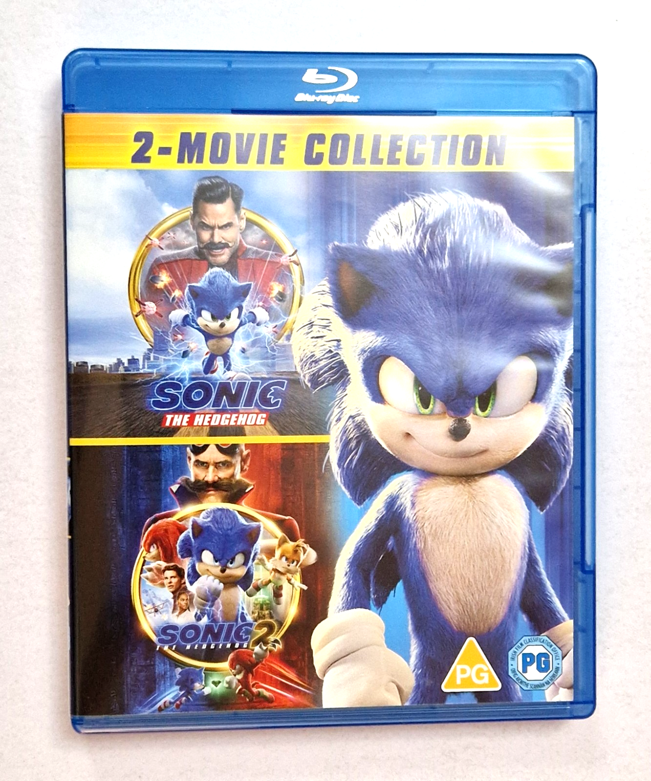 Sonic the Hedgehog 1 & 2 BLU RAY Two Movie Collection