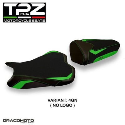 Kawasaki Ninja ZX 6 R 2009-2012 Saddle Covers KWZX6S2-4GN-4 TPZ Green