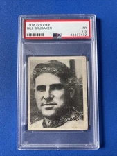 1936 Goudey Bill Brubaker PSA 1.5