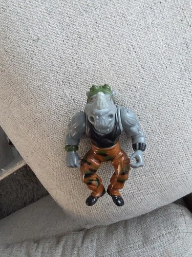 Rocksteady Teenage Mutant Ninja Turtles TMNT Vintage (1988)5” Action Figure Toy