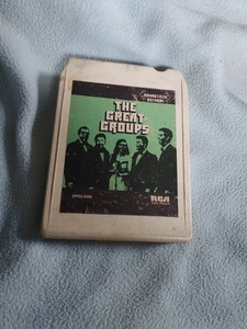 The Great Groups Compilation 8 Track Tape 1974 RCA / Brookville  DPS20068
