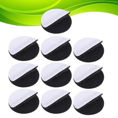 10 Packs Hook Loop Fasteners Selbstklebender