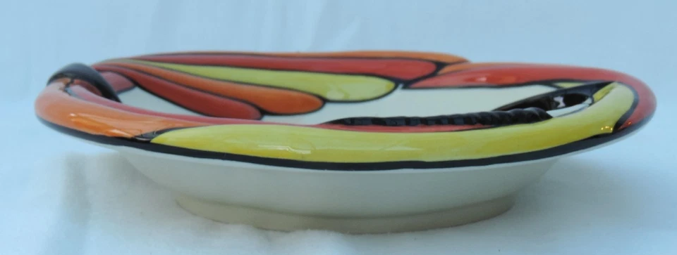 Lorna Bailey Old Ellgreave Pottery Art Deco Lady Dish - Image 4 of 4