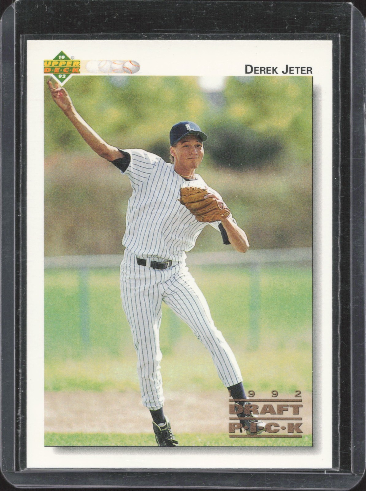 1992 Upper Deck Minor League #5 Derek Jeter Rc