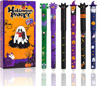 Radierbare Stifte Halloween Edition 2026, 6PCS Radierbarer Kugelschreiber Mit Kü