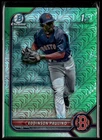 2022 Bowman Chrome Prospects Green Refractor Mojo Mega Eddinson Paulino 46/99