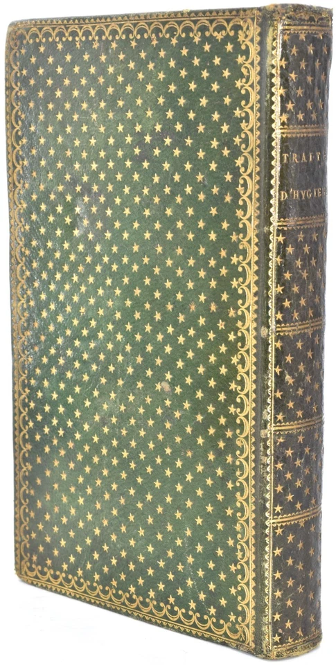 [RELIURE MAROQUIN] PRESSAVIN, L'art de prolonger la vie et de conserver la santé - Photo 3/4