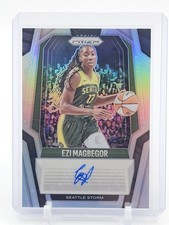 EZI MAGBEGOR 2025-26 PANINI PRIZM WNBA SILVER AUTO #SG-EM SEATTLE STORM Q5908