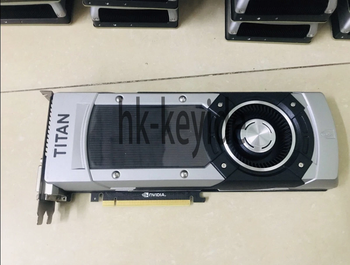 NVIDIA GeForce GTX TITAN Black 6GB Computer Graphics Cards for