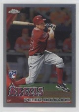 2010 Topps Update Chrome Refractor RC Box Loader Peter Bourjos #CHR56 0t2
