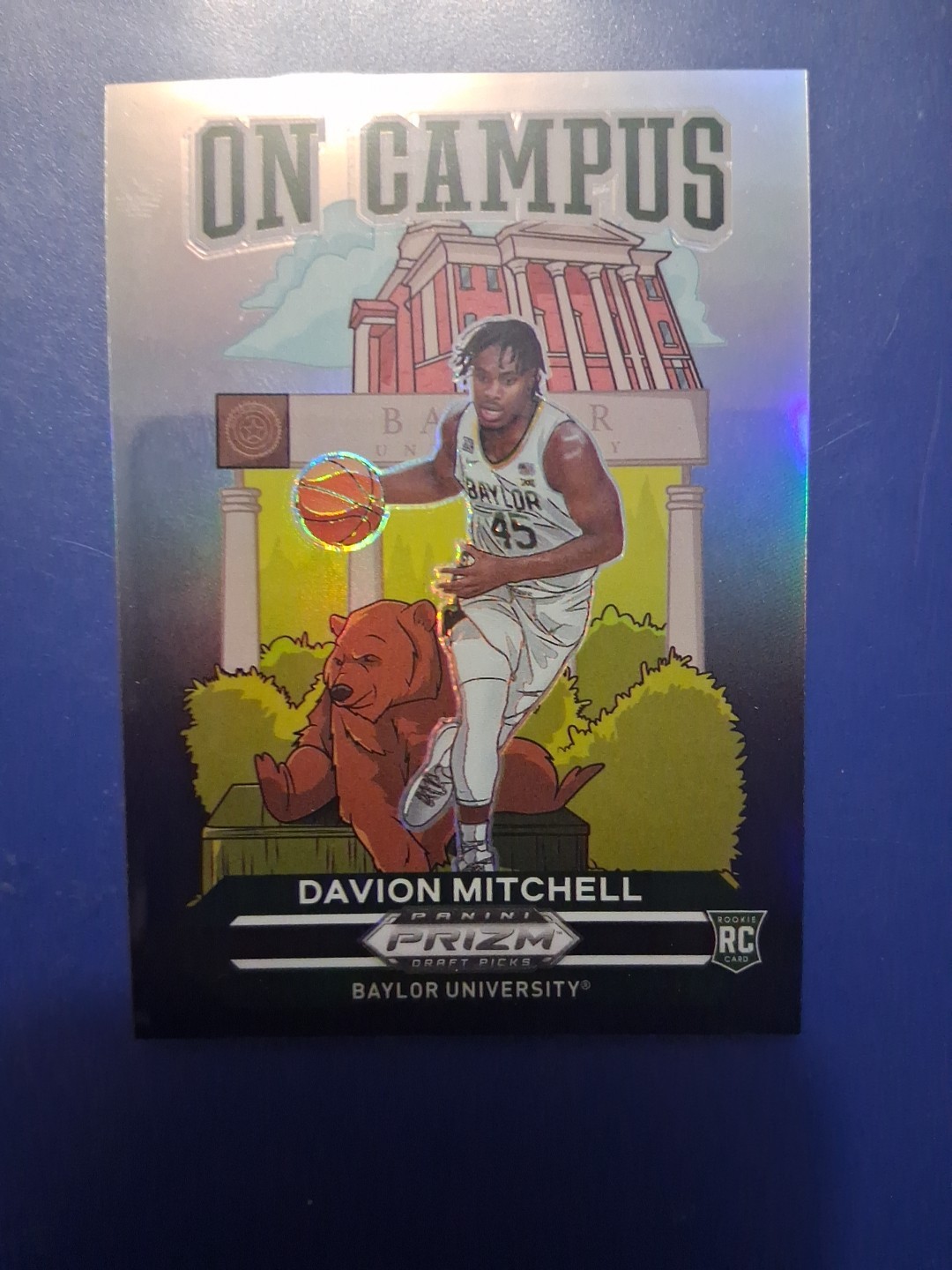 2021-22 Panini Prizm Draft Picks - On Campus Davion Mitchell #10 (RC)