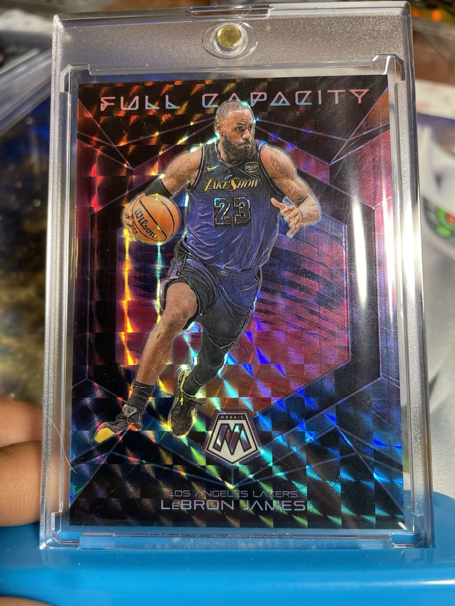 LAKERS 98 LeBRON JAMES 未開封 2022-23 Panini Mosaic Lebron James #98 Pink Mosaic Parallel