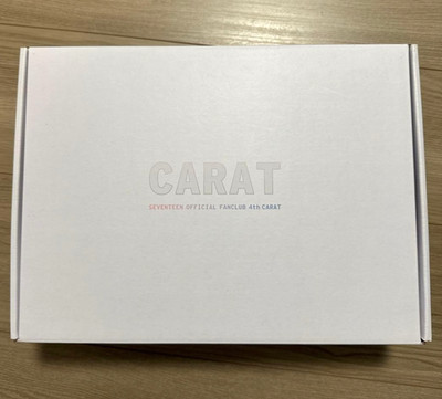 Seventeen Fanclub Carat 4th Membership Fan Kit Full Set Official