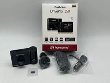 Transcend 64GB, Dual 2K+1080P Dash Cam Front and Rear Inside, 140 Wide-Angle