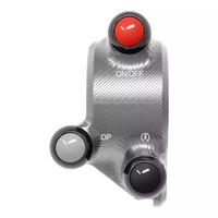Gasbefehl + Drucktaster Jetprime Ducati Hyperstrada 821 2013-16 (Titan)