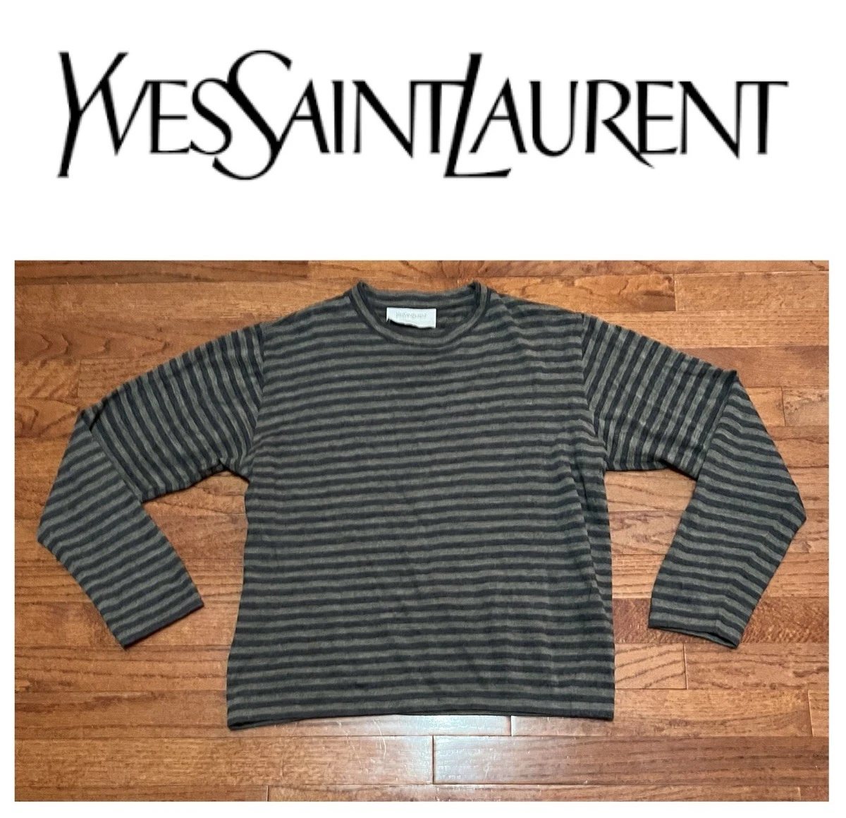Saint Laurent Long Sleeve T-Shirts for Men for sale | eBay