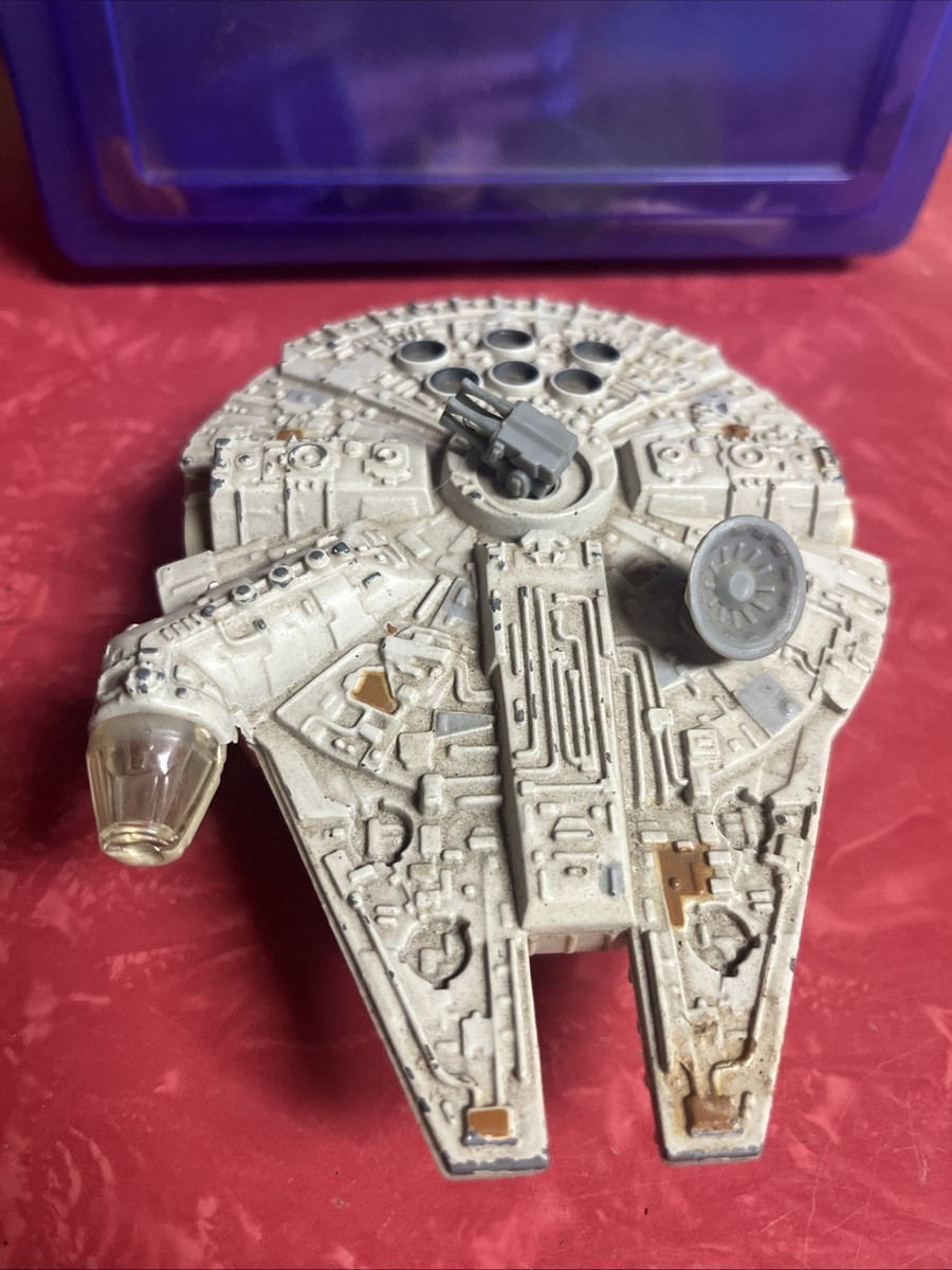 Vintage 1979 Star Wars Die Cast Millennium Falcon Kenner Complete