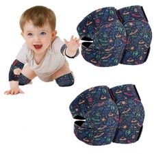2 Pairs Baby Knee Pad Crawling Adjustable Protector Infant Boy Girl Crawler