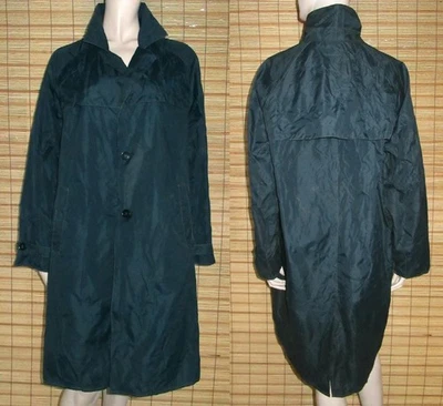 BLAUER REGENMANTEL - RAINCOAT - NYLON - VINTAGE - GR. L - XL - Bild 1 von 2