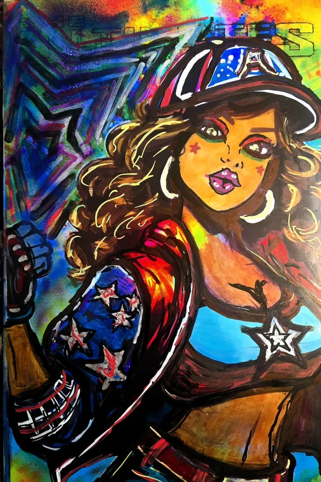 The Ultimates 1 Silverback Graphix's BossKong Original Art Sketch Cover - Image 2 of 3