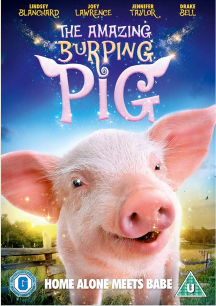 The Amazing Burping Pig DVD FREE SHIPPING