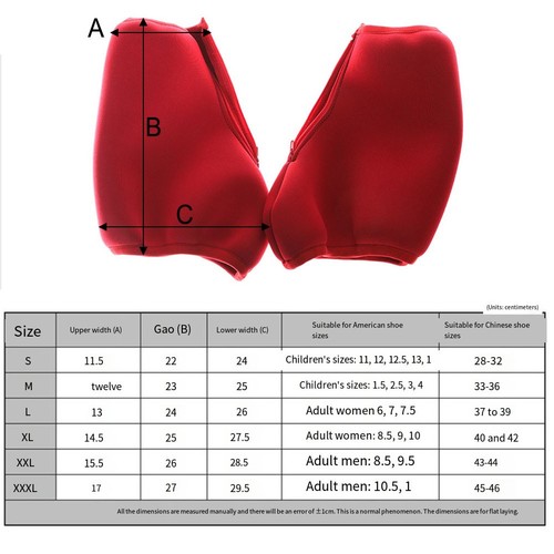 Roller Skate Neoprene Covers with Full Length Zipper and Elastic Fit for Boot - Picture 6 of 26