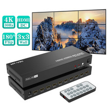 MT-VIKI 3x3 HDMI Video Splicer 4K 30Hz 1 in 9 out Wall Controller Multi Screen