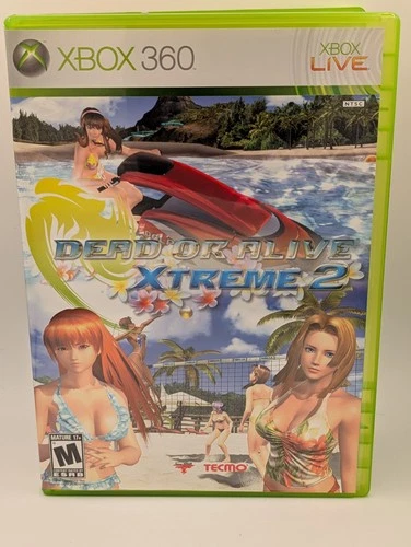 Dead or Alive: Xtreme 2 Microsoft Xbox 360 - Complete CIB, Mint, Reg. Card