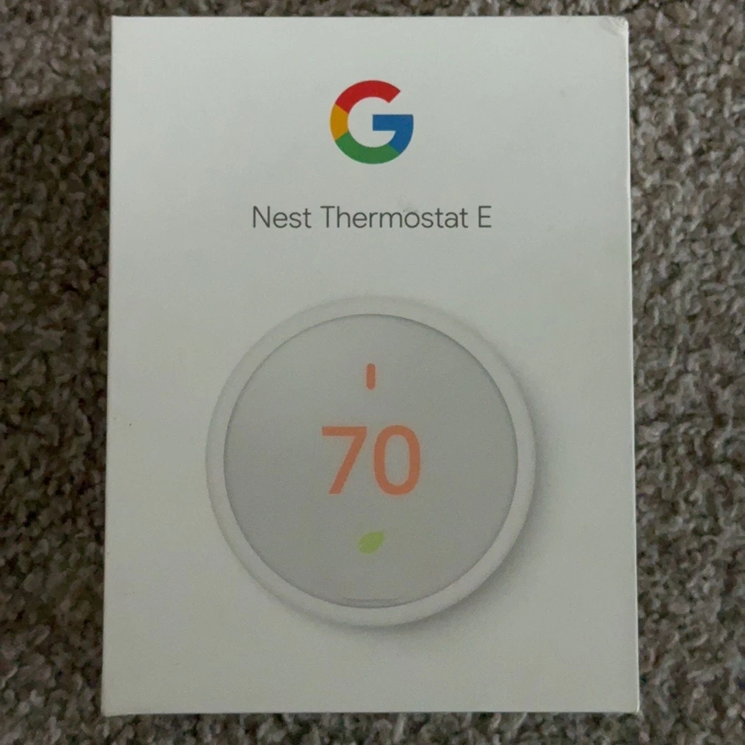 Google Nest Thermostat E White Smart Programmable Thermostat (Boxed)
Opens in a new window or tab