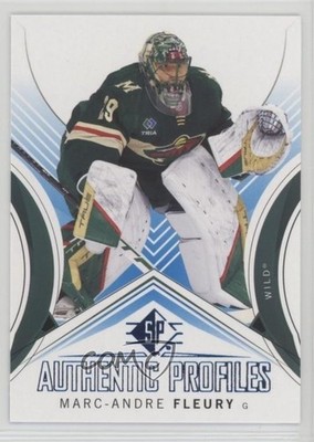2024-25 SP Retail Authentic Profiles Blue Marc-Andre Fleury #AP-3 1e0k