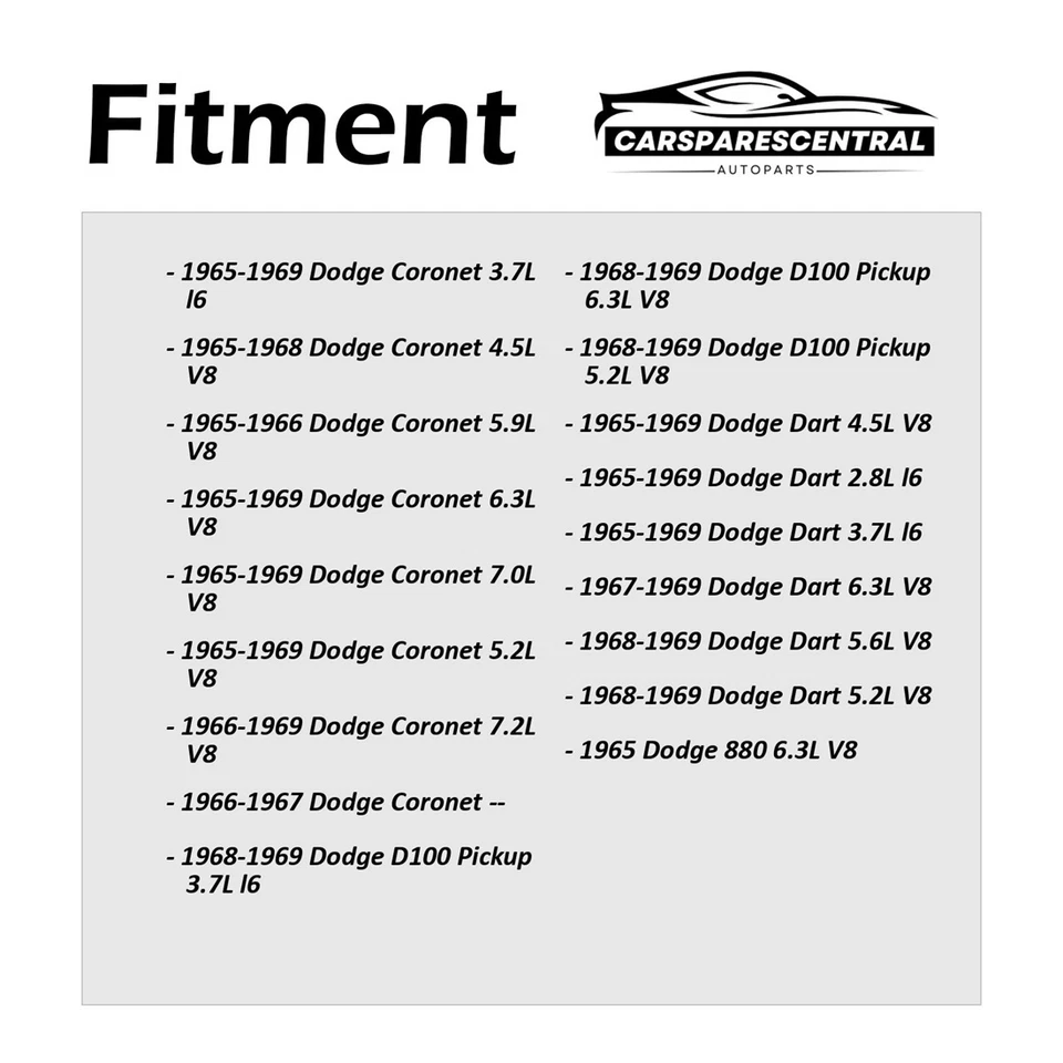 Rear Drum Brake Wheel Cylinder 2x For Dodge Polara 5.2L 1965-1969 - Image 3 of 4