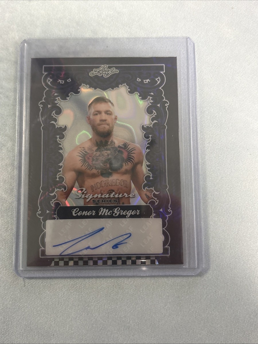2025 Leaf Signature Series Conor Mcgregor 1/1 Auto | eBay