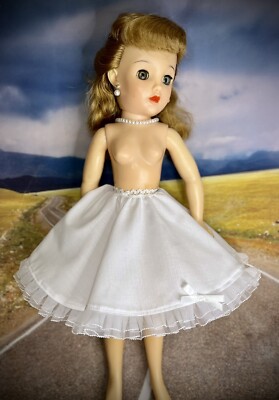 Slip & Panties SET  for 18  Revlon Dollikin & Similar Size Doll -MADE TO ORDER-