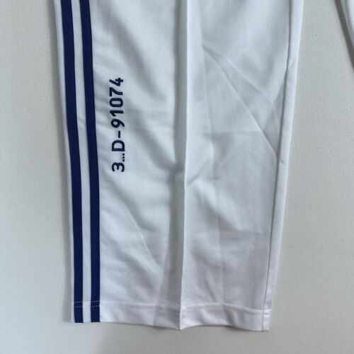 Vintage Adidas Beckenbauer 3D-91074 Track Pants Womens M Drawstring Baggy White - Picture 4 of 10