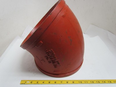 Victaulic No 11 10'' 45 Degree Grooved End Pipe Fitting Elbow