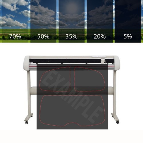 Vorgeschnittene Fensterfarbe für Fiat Doblo 2010-2019 Vorderseiten - Bild 2 von 4